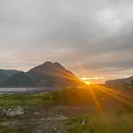 New At Seaside, Near Henningsvaer Lofoten Kleppstad