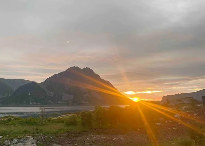 New At Seaside, Near Henningsvaer Lofoten Kleppstad