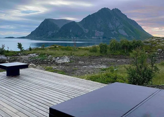 Дом отдыха New At Seaside, Near Henningsvaer Lofoten Kleppstad