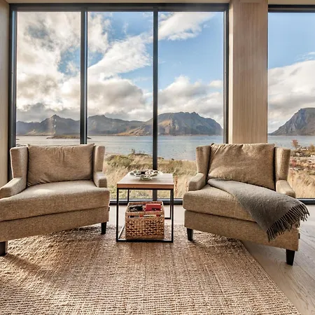 New At Seaside, Near Henningsvaer Lofoten Сasa de vacaciones *